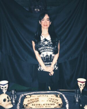 April Jeanette Mendez Instagram - Happy Halloween from your friendly neighborhood bruja.