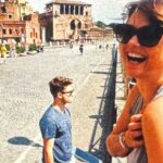Araceli González Instagram - Roma, Italia 🇮🇹 2015 @tomaskirzner @fabianmazzeiok Viaje de familia 😂❤️👋