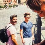 Araceli González Instagram - Roma, Italia 🇮🇹 2015 @tomaskirzner @fabianmazzeiok Viaje de familia 😂❤️👋