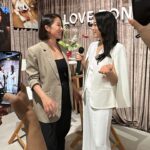 Arden Cho Instagram - Less than 48 hours in Singapore but so happy to have been there for the launch rebrand of @lovebonito! ⁣ ⁣ Congratulations to @ms_rach @dionexsong the rest of the team! Nice to finally meet you in the flesh & celebrate together! ⁣ ⁣ Look at @koeyeet & I rocking our matching Rachel blazers⁣ ⁣ On the way to eat carrot cake (my fav) @cchung0512 ⁣ ⁣ The best dimsum!! Thank you @tingmakeup, must go back to eat more laksa, chicken rice and chili crab which we sadly didn’t have time for this trip 🥲⁣ ⁣ Got to finally check out Gardens by the bay🪷⁣ ⁣ The true face of jet lag ✌🏼 tag me if you see my photo in Singapore 😉 it was such a short trip I forgot to take pics!⁣ Hope to be back soon!