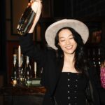 Arden Cho Instagram - #ad What an incredible night of unforgettable food, incredibly smooth tequila & great company! We had so much fun celebrating the new Tequila Don Julio Alma Miel @donjuliotequila My belly is full & I’m happy! Cheers!⁣ ⁣ DON JULIO Tequila. 40% Alc/Vol. Imported by Diageo Americas, New York, NY. Sip responsibly. Don’t share w/ under 21.