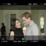 Arden Cho Instagram - Swipe to see the true behind the scenes of this photo @domsherwood can’t believe they actually caught us both smiling at the same time hehehe #silly #setlife #PartnerTrack #Murphy #Ingrid