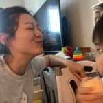 Arden Cho Instagram - Love Mina so much @mijkatori @nanchatti super parents! So much love from this cutie, she picks flowers every morning with daddy to give to momma.. auntie got some of that love too. How precious is that?? I’ll miss tea time, naps, reading & even crying cuddles!