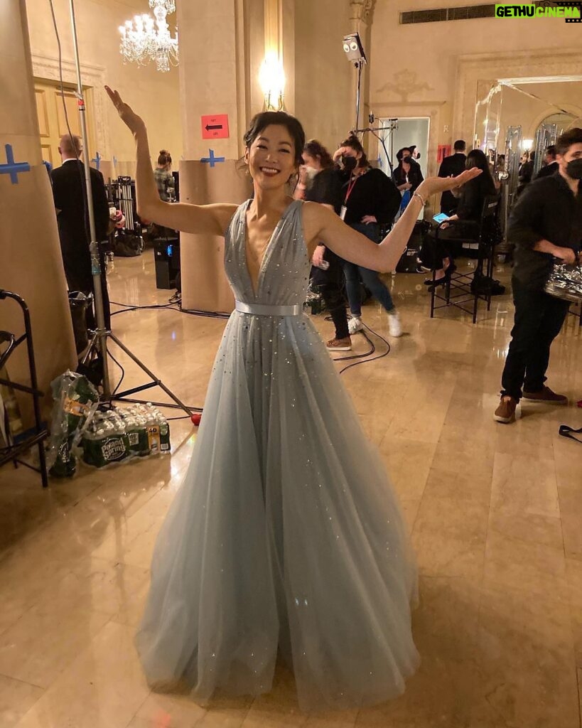 Arden Cho Instagram - Continuity checks, late nights filming #PartnerTrack, the infamous dress montage we barely got @julieannerobinsondirector I was READY 😘… thanks for sending me these @babycaro_lion not sure why I’m always doing 🤷🏻‍♀️ it’s all a blur… if you want us to do it again. Go tell the mothership @netflix to #RenewPartnerTrack