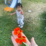 Arden Cho Instagram - Love Mina so much @mijkatori @nanchatti super parents! So much love from this cutie, she picks flowers every morning with daddy to give to momma.. auntie got some of that love too. How precious is that?? I’ll miss tea time, naps, reading & even crying cuddles!
