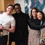 Arden Cho Instagram - From my girls @kimiduncan @blacknblondie who glammed Ingrid every day, to the friends & fam who made set fun. Love y’all! We are the #2 most watched tv show on @netflix in the WORLD! Thank you 💋 let’s keep streaming #PartnerTrack