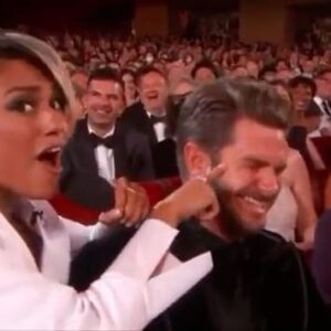 Ariana DeBose Instagram - Throwback to my first time hosting @thetonyawards. Thank you #andrewgarfield for being such a good sport 😂 #tbt