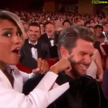 Ariana DeBose Instagram - Throwback to my first time hosting @thetonyawards. Thank you #andrewgarfield for being such a good sport 😂 #tbt