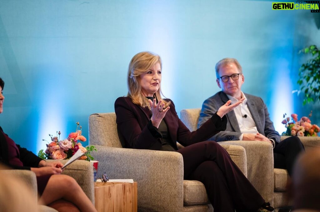 Arianna Huffington Instagram - “Unsustainable: Our Broken Healthcare System.” This was the topic of my conversation at the first @Stanford Business, Government and Society Forum with Alice Walton, founder of the @heartlandwholehealthinstitute and the @alwmedschool, Dr. @lloydbminor, Dean of Stanford’s School of Medicine, and moderator @mjgelfand, professor at Stanford’s Graduate School of Business (@stanfordgsb). It’s clear the status quo isn’t working. Outcomes are getting worse every year with skyrocketing rates of increases in diabetes, obesity and cardiovascular diseases. But we do have a solution that we’re not using nearly widely enough: improving our five foundational daily behaviors — sleep, food, movement, stress management and connection — that are a miracle drug not just for preventing disease but for optimizing the management of disease. And by using AI to hyper-personalize, scale and democratize behavior change, we can begin to reverse the trend lines on chronic diseases and reduce health inequities. And this is the moment to do it. You can read more from our conversation here by clicking my link in bio.