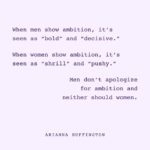 Arianna Huffington Instagram – On this International Women’s Day, let’s celebrate our ambition and not let others define it for us. #IWD2024