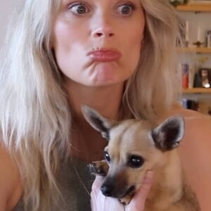 Arielle Vandenberg Instagram - When the dogs more important…🐶❤️

#dog #puppylove #chihuahua