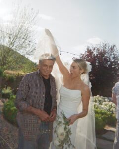 Arielle Vandenberg Instagram - HAPPY BIRTHDAY FATHER!!! Yes, that is correct…My mom and dad share the same birthday! 🥳 My father daughter dance might’ve been the most epic father daughter dance of all time. Sorry but not sorry that I surprised you with this dance at my wedding. Because now I have one of my favorite memories with you ever! 🥹 ❤️ 🥊