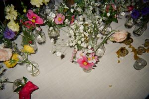 Arielle Vandenberg Instagram - These are all photos from disposable cameras we put out on the dinner tables at our wedding! This might have been my favorite idea that we did! Because look how fun they turned out! Love all these moments! The fact that all my friends were little photographers at my wedding make these photos that much more special. 🥹