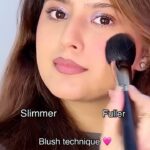 Arishfa Khan Instagram - Which one are you going to try?😍 Blush: @hudabeauty 🩷 #makeup #blushtechnique #arishfaxmakeup