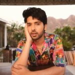 Armaan Malik Instagram - chasing sunsets 🌅 shirt @rafu.d pants @fearnomangear photos @kartikkher / @xo.visuals styling @malvika_tater, asst. @vrutiiiiiiii