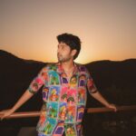 Armaan Malik Instagram - chasing sunsets 🌅 shirt @rafu.d pants @fearnomangear photos @kartikkher / @xo.visuals styling @malvika_tater, asst. @vrutiiiiiiii