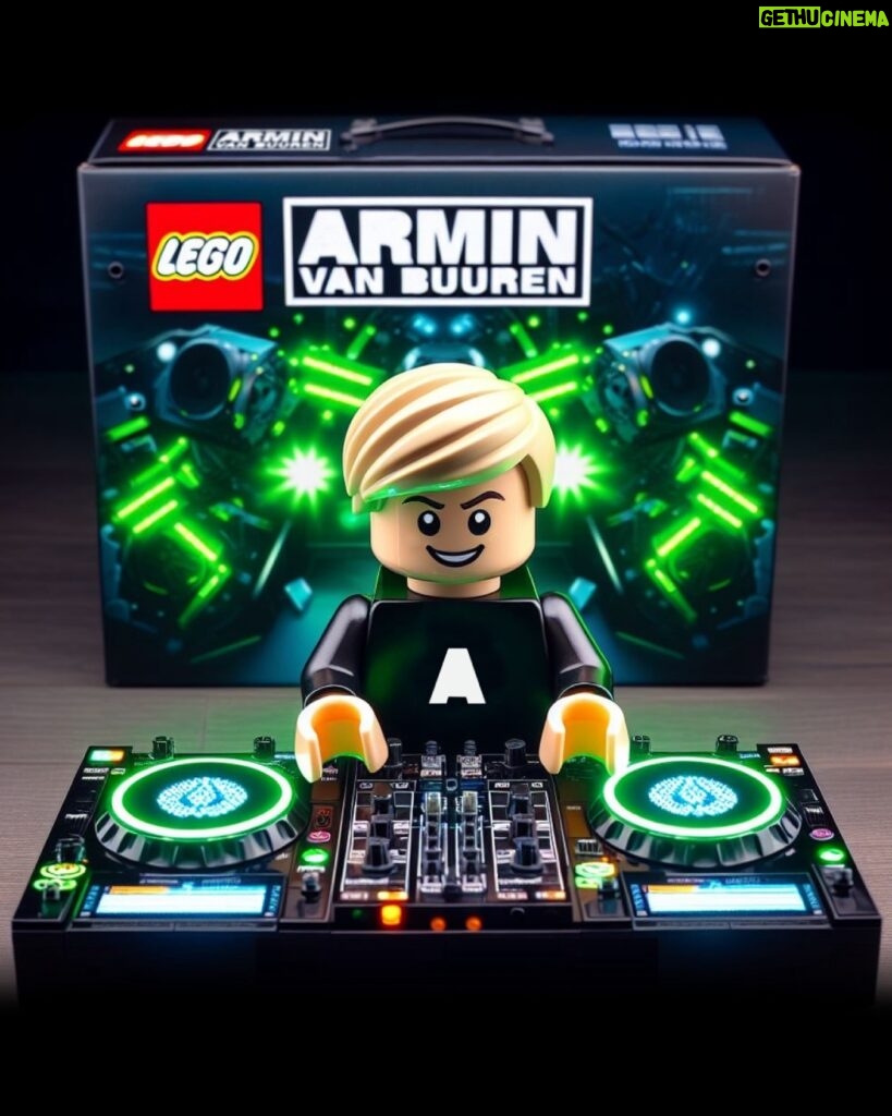 Armin van Buuren Instagram - APRIL FOOLS Wow!!! This is truly a dream coming true. Ever since I was a little kid I have loved playing with Lego. Can’t believe we are actually dropping a collaboration this spring. To be notified of this collab, check the link in bio 👀