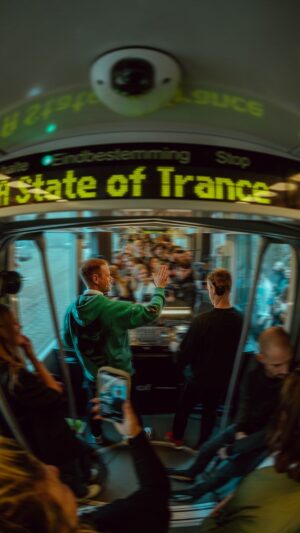 Armin van Buuren Instagram - It’s time to announce the second B2B I’ll be doing during @asotlive in Rotterdam which is going to be with none other than @jorisvoorn 🔥 This is going to be very special, we’re already warmed up after our B2B in the A State of Tram earlier this week, which was crazy 🚊

Join us on February 23 at Ahoy Rotterdam, for A State of Trance 2024! #ASOT24