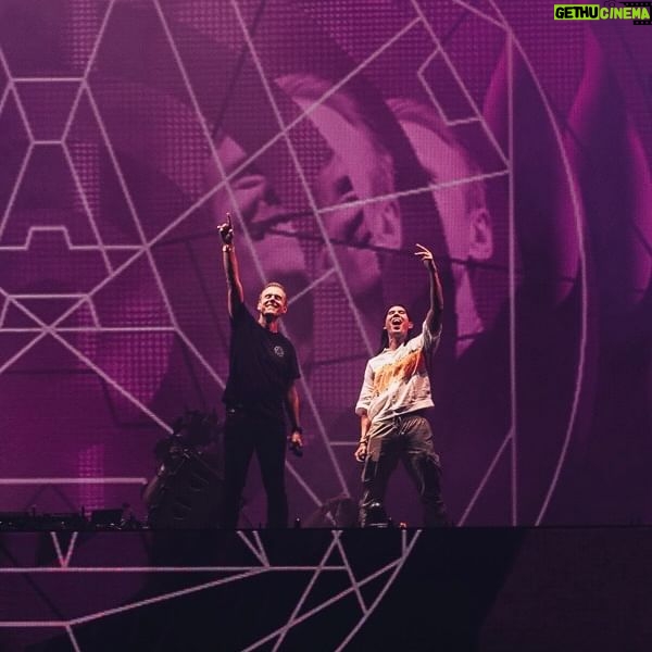 Armin van Buuren Instagram - This was definitely one of the highlights of my @ultra set! @gryffin joined me on stage to play our collab ‘What Took You So Long’🔥We just released this track and to see the crowd react so well to this one was just amazing to see!