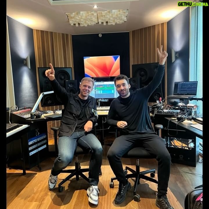 Armin van Buuren Instagram - It’s time for love to begin! After being friends for many years we finally made our first collab together 😎 @hilo_ofc x @arminvanbuuren ‘Now Love Will Begin’ is out today and is the first of many to come! 🚀