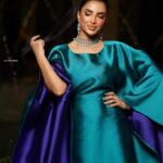 Asawer Ezzat Instagram - مر بيه عشك اخضر makeup @riyam_beeauty The dress @danida_dantella @ysrhautecouture camera @ali.mohamed8