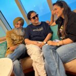Asees Kaur Instagram – All work & no play makes Jack a dull boy !!!! 
Mandatory fun with fam on the cruise 🚢…… 

AseesKaur, family, fun, trip