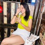 Ashi Singh Instagram - 💚💚 . . #ashisingh #itsmeashi #green #me #skirt #top #ootd #food #foodie