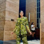 Ashi Singh Instagram - @timesfashionweek just got a whole lot greener🍃 (and a whole lot more glamorous)!🙈😜 Outfit by : @charuparasharofficial . . . #ashisingh #ashi #itsmeashi #fashion #fashionweek #timesfashionweek #green #ashisinghoutfits #rampwalk #corporatelook #ootd #outfitoftheday #ootdfashion #grwm #grwmoutfit