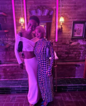 Ashleigh Murray Instagram - this being one day  #nyfw 
*lies - it was 2