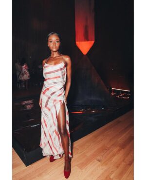 Ashleigh Murray Instagram - this being one day  #nyfw 
*lies - it was 2