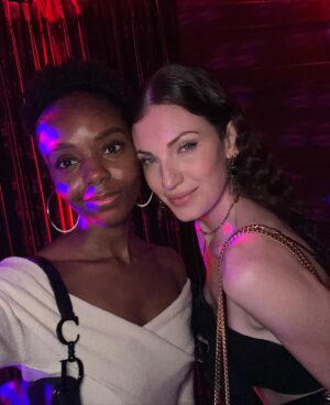 Ashleigh Murray Instagram - this being one day  #nyfw 
*lies - it was 2
