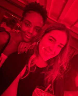 Ashleigh Murray Instagram - this being one day  #nyfw 
*lies - it was 2