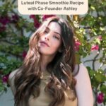 Ashley Greene Instagram - Your luteal phase sends your metabolism into overdrive, asking for a nutrient boost. That’s why we teamed up with our co-founder, Ashley, to create a nutrient-rich smoothie. Full recipe below, and yes, we promise the laughter throughout is just as wholesome. Almond butter 🥜: Protein and healthy fats to curb those cravings. Coconut milk 🥥: Creamy, delicious hydration. Cinnamon 🍂: A sprinkle for taste and blood sugar balance. @ritual Protein 💪: For that much-needed post-workout recovery. Banana 🍌: A potassium-rich treat to ease inflammation. Coconut yogurt 🥥: Because gut health can be tasty too. Frozen Strawberries 🍓: Sweetness without the sugar crash. So here’s to health, to laughter, and to a luteal phase smoothie that delivers both. Cheers! #lutealphase #cyclesyncing #ourhummingway #ashleygreene #cyclesootherpatches #wholecyclewellness