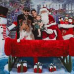 Ashley Greene Instagram - Christmas was a success. And yes - the last photo is of us in a Santa clause for dogs photo.... she loved it.