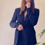 Ashley Greene Instagram - One of my favorite shoots for @m__milenio that was done mid pandemic. Shot at the house virtually, styled with a lot of @paulkhoury clothes and hair and makeup by me.