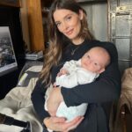 Ashley Greene Instagram - Kingsley's first big trip and she handled it like a champ!!