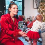 Ashley Greene Instagram - Christmas was a success. And yes - the last photo is of us in a Santa clause for dogs photo.... she loved it.