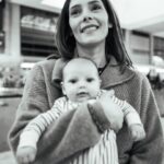 Ashley Greene Instagram - Baby girl handled her first international flight like a champ! #travelwithbaby