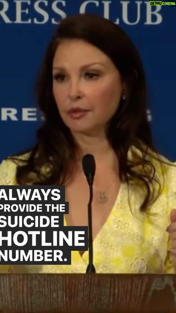 Ashley Judd Instagram - My mother died by suicide more than a year ago. Since that horrific day, my family has been faced with certain media publishing photos and video of her death — images that have complicated and compounded our lifelong grief. During #NationalSuicidePreventionWeek, I’m recommitting to fight for laws that protect privacy of families ravaged by death by suicide, and for more resonsible reporting from the press about the mental illness that drives people to such a drastic measure. It is neither ethical nor decent to publish the kind of invasive details about death by suicide that appeared in print and on the internet after my mother’s death. All reporting on suicide needs to be medically accurate, evidence-based, cautious about contagions that activate and increase further self-harm ideation in readers and viewers, and informed by the guidelines established by @afspnational Thank you, National Press Club, for the podium. @pressclubdc