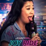 Ashley Park Instagram – who’s ready to see how “responsible”she reallllly is? 💁🏻‍♀️😈🤸🏻‍♀️ in theaters July 7 #joyridemovie