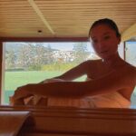Ashley Park Instagram - ⛰️🤸🏻‍♀️🥾🧖🏻‍♀️ 🌳🧘🏻‍♀️🍄🌞🍴🌱🫀🩺🇮🇹 #TheRanchItaly health retreat is unlike any other experience, and I’m so happy that i got to share it with my parents on their first ever trip to Europe. Everything from the expertly guided hikes in the splendid Italian mountains, while challenging and replenishing my body with fitness classes, yoga, expert health analysis, special plant based meals, and rehabilitating unique spa and personalized massages at the legendary @palazzofiuggi… ❤️ @theranchmalibu