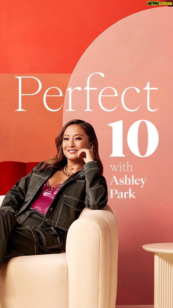 Ashley Park Instagram - Had a fun day reliving a few of my favorite hotel stories 🥰 Thanks for having me @hotelsdotcom #HotelsPerfect10