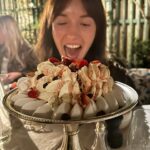 Ashley Park Instagram - vitamin c scenes 🍊🥭🍈 (last slide is first time I’ve tried mini melon filled with port… didn’t even know that was a thing?!). thanks to @unicef efforts and @tommy_chiabra support to prioritize climate change 🧡