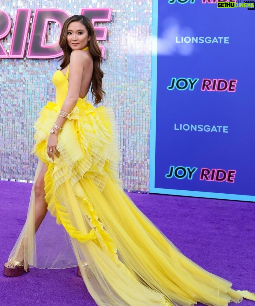 Ashley Park Instagram - 🪩🫰🏼 #JoyRideMovie is officially out in theaters 🥹 I’ll be popping into a few cinemas this weekend… see you there?