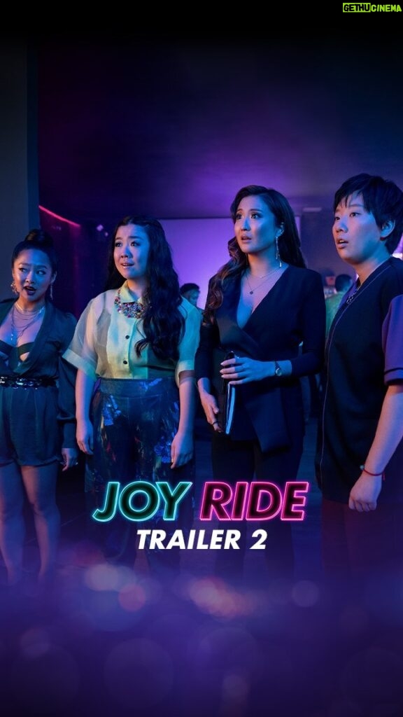 Ashley Park Instagram - new redband trailer 🥳🚀 #JoyRideMovie coming to theatres July 7!!!! Who’s ready??