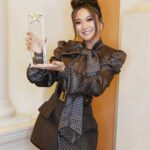 Ashley Park Instagram - truly honored to win @imdb “breakout star” starmeter award 🥹💫 thank you for seeing me in a way that I’ve always hesitated to see myself. (last slide for how I usually see myself 👽)