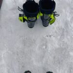 Ashwin Kumar Instagram – SKIING DEBUT 🎿 🏔️❄️
