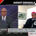 Asisat Oshoala Instagram - “I’m quite fast, and I like to finish around the box,” said @asisat_oshoala. “#BayFC’s coming. Wait for us. We’re coming!” Swipe for snippets of Asisat’s interview with @sportscenter 📲 *Subtitled clips available on stories