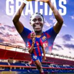 Asisat Oshoala Instagram – To my beloved @fcbfemeni , 

As I bid farewell to this incredible team and the city that has been my home for the past 5 years, I am filled with mixed emotions. It has been an absolute honor and privilege to wear the @fcbfemeni jersey and represent this prestigious club.

Since joining the team in 2019, I have had the opportunity to be a part of some of the most memorable moments in the club’s history. Together, we have lifted several trophies and these achievements are a testament to hard work, dedication and I feel privileged to have been a part of this team.

But beyond the trophies and accolades, what I will cherish most are the relationships I have built with some of my teammates, coaches, staff and the amazing fans. You have become my family and I will forever be grateful for the love and support you have shown me.

As I embark on a new journey, I want you to know that @fcbfemeni will always hold a special place in my heart. I will carry with me the memories, lessons and friendships that I have gained during my time here.

Thank you for everything @fcbfemeni , You have given me more than I could have ever imagined and I will always be a proud representative of this incredible club.

With love and gratitude,
Asisat Lamina Oshoala

Força Barça 🔴🔵

Asisat Oshoala (M.O.N)