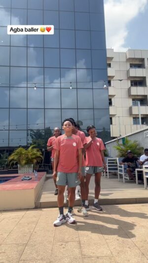 Asisat Oshoala Instagram - AGBA BALLER